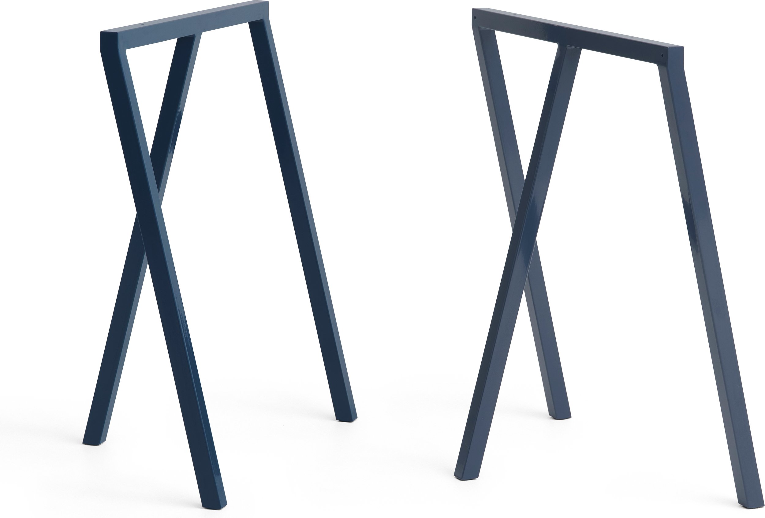 Nogi do stołu Loop Stand granatowe 2 szt.