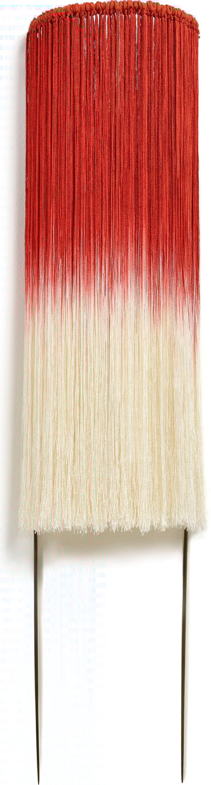 Kinkiet Edo 80 cm czerwono-biały