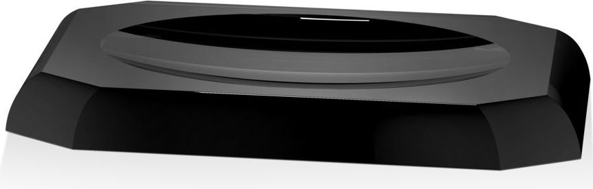 Taca łazienkowa Kristall antracytowy