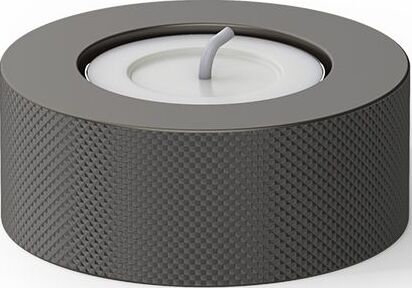 Świecznik na tealighty Club ciemny metal mat