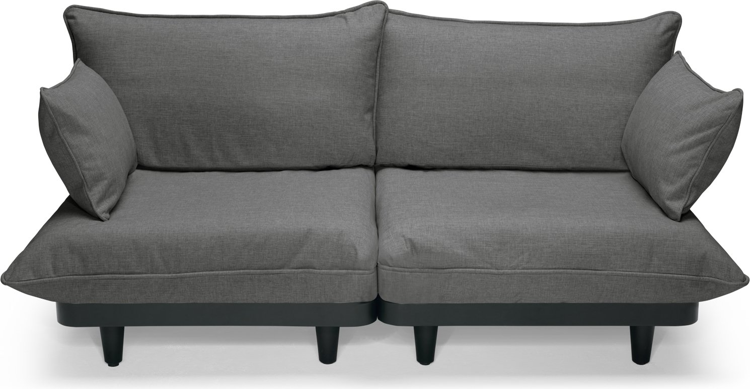 Sofa ogrodowa Paletti ciemnoszara 2 el.