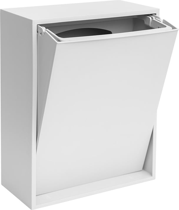 Kosz na śmieci ścienny ReCollector Recycling Box biały