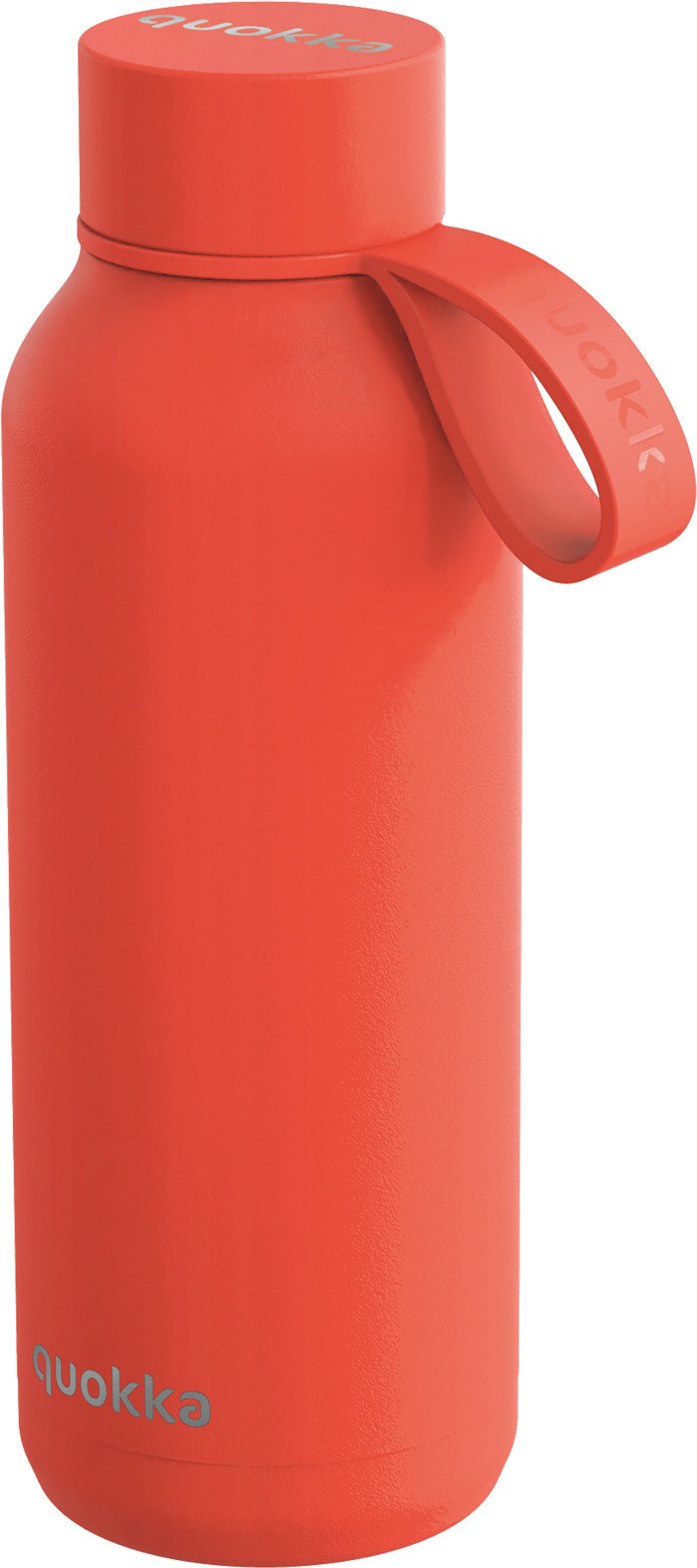 Butelka termiczna z uchwytem Quokka Solid 510 ml pomarańczowa
