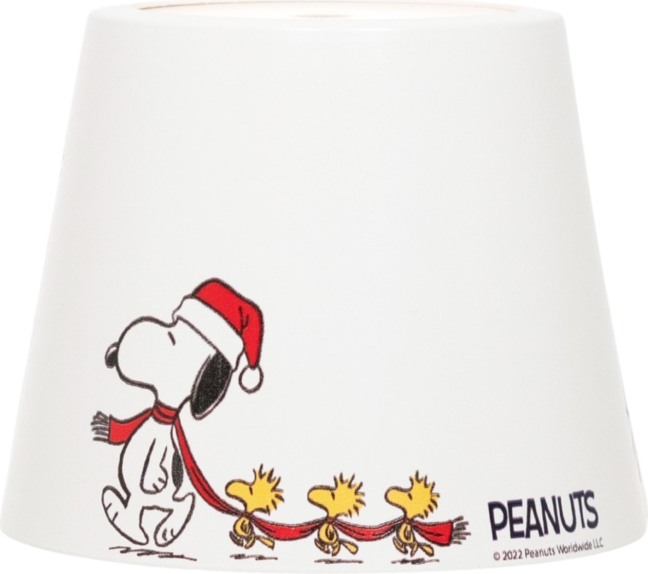 Abażur do lampy Poldina Christmas Snoopy z ptaszkami
