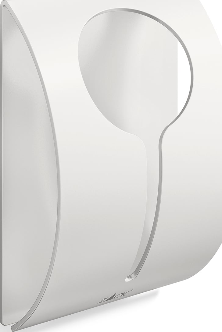 Wieszak na ręcznik Peco biały stal malowana proszkowo przyklejany