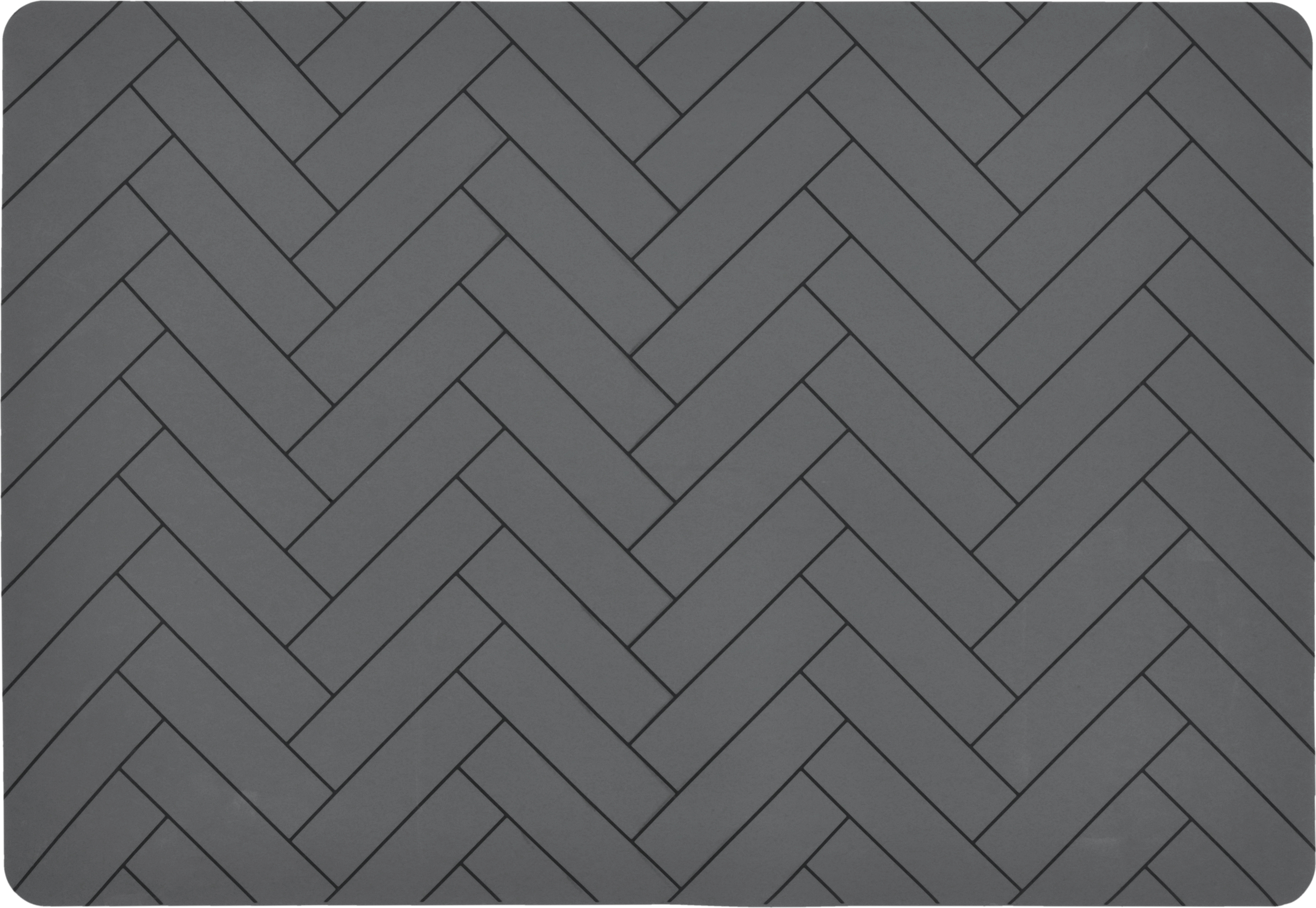 Podkładka pod talerz Tiles 33 x 48 cm szara
