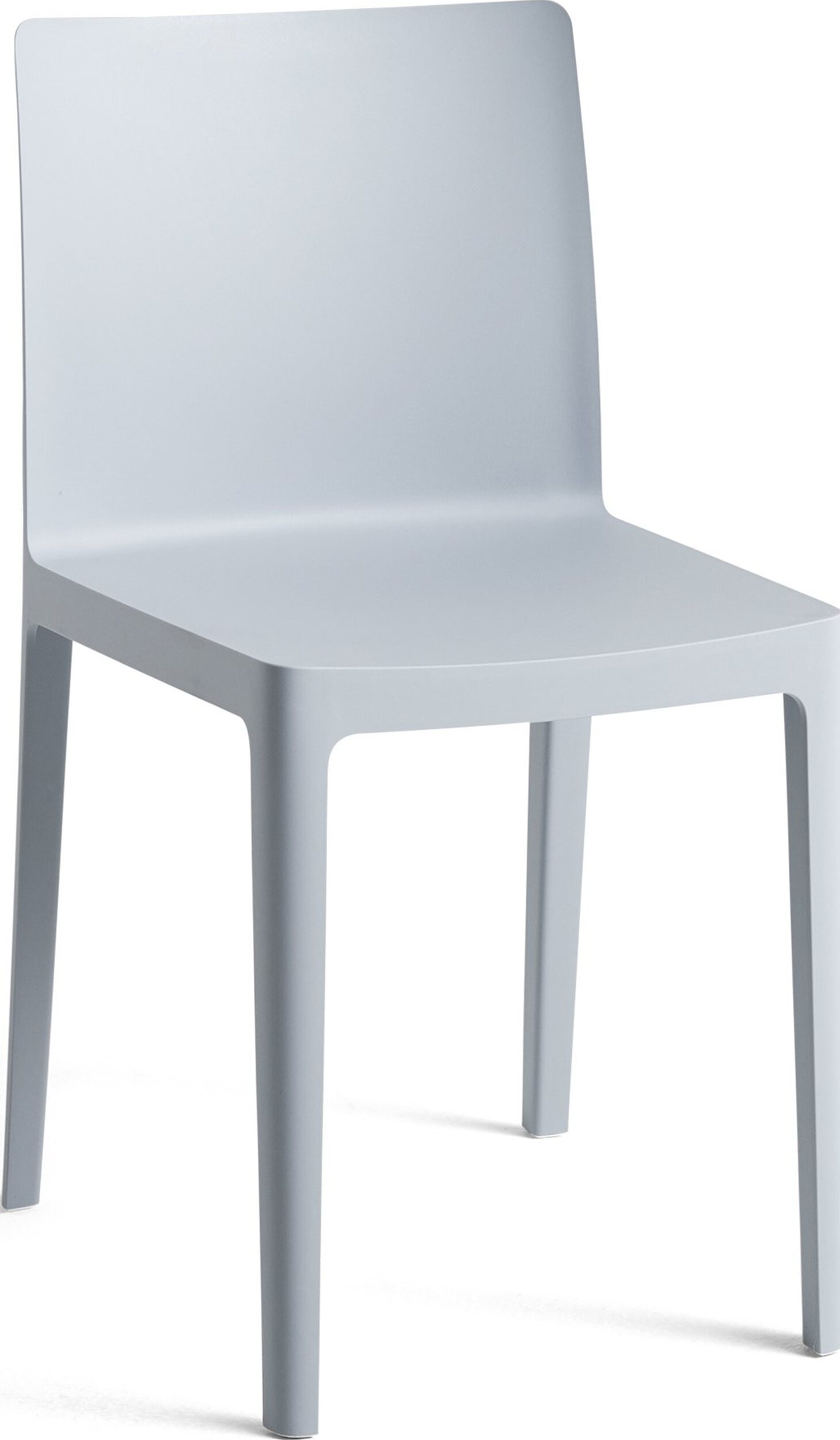 Krzesło Elementaire szarobłękitne z recyklingu