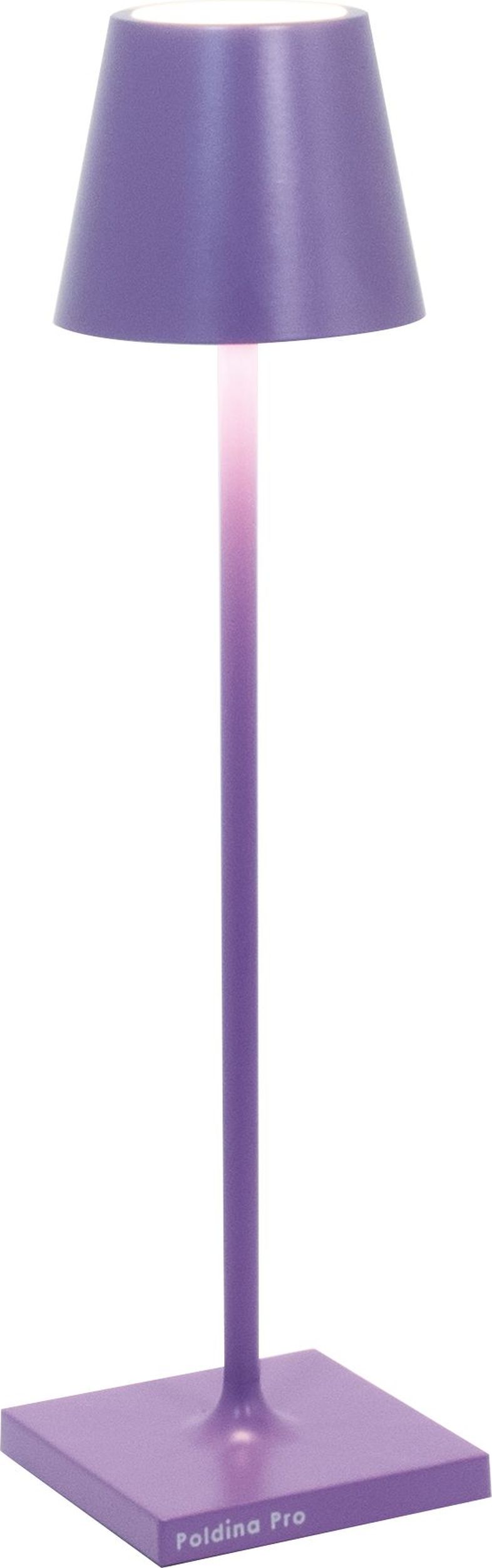 Lampa stołowa Poldina Micro 27,5 cm liliowa
