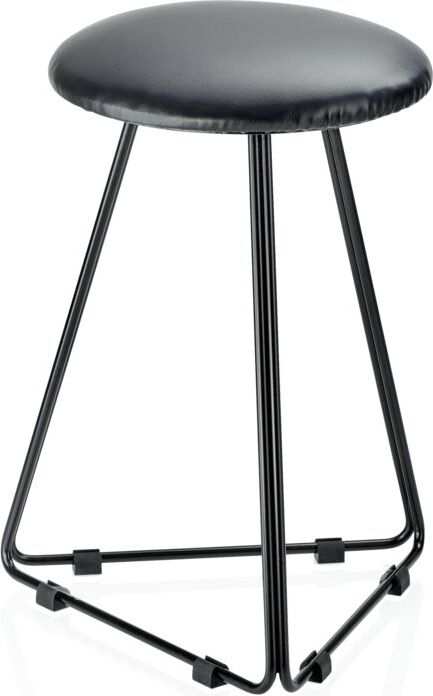 Stołek Basic czarny mat