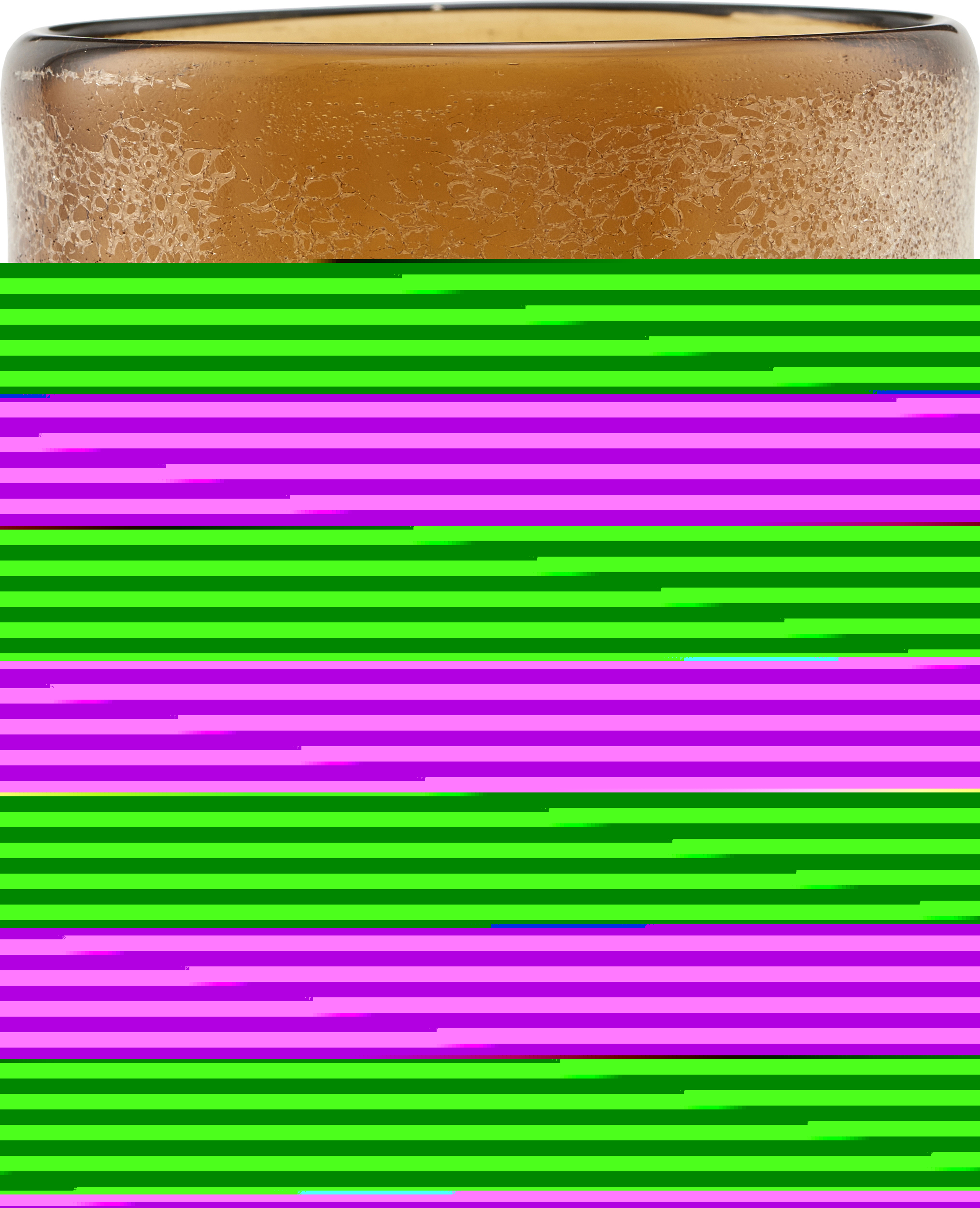 Świecznik Mist mały brązowy