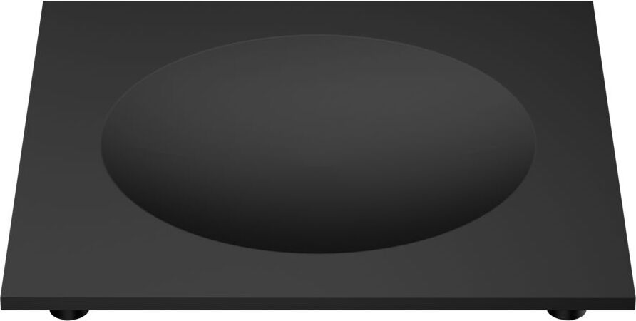 Mydelniczka Corner kwadratowa czarny mat