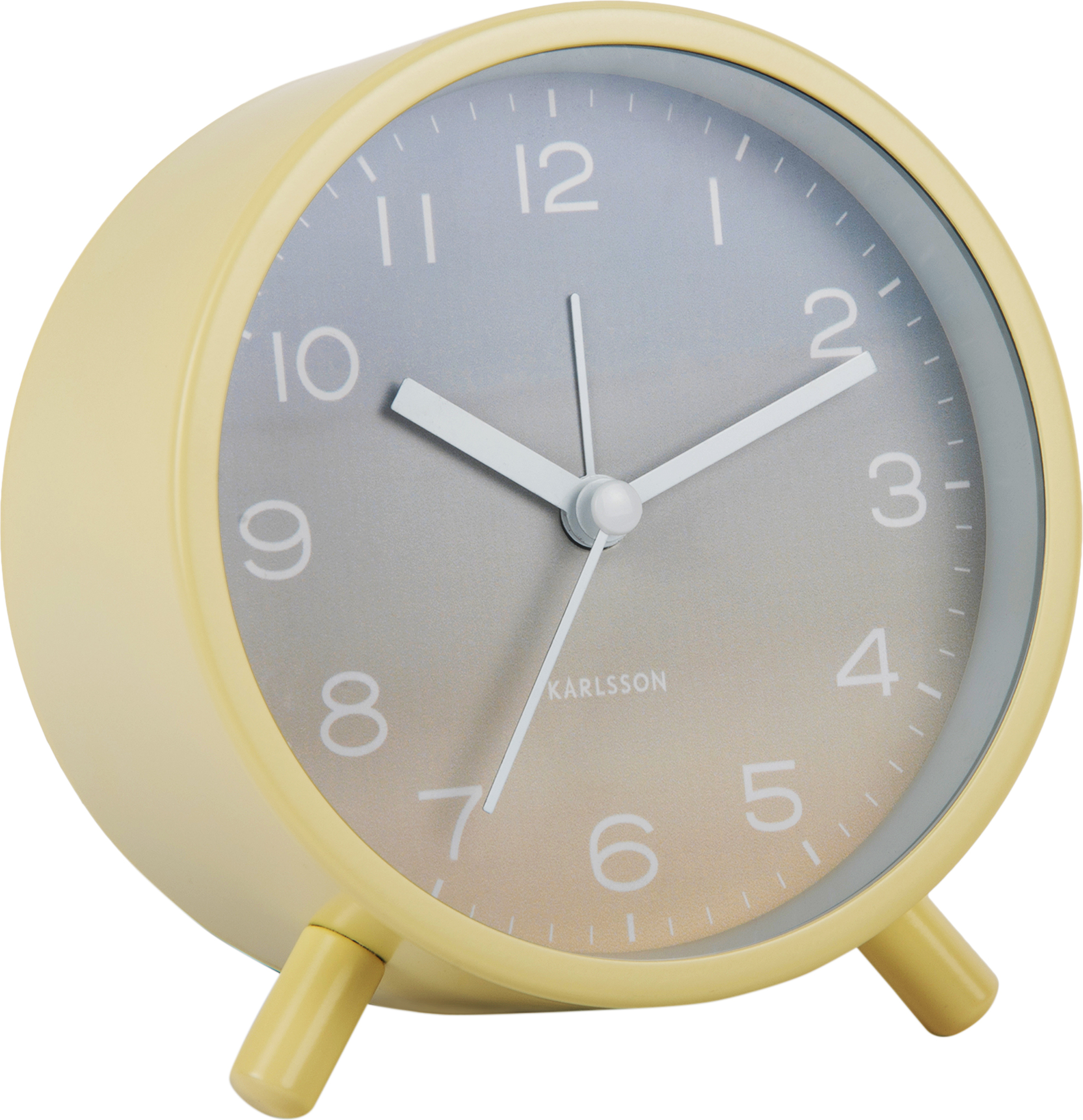 Budzik Gradient żółty