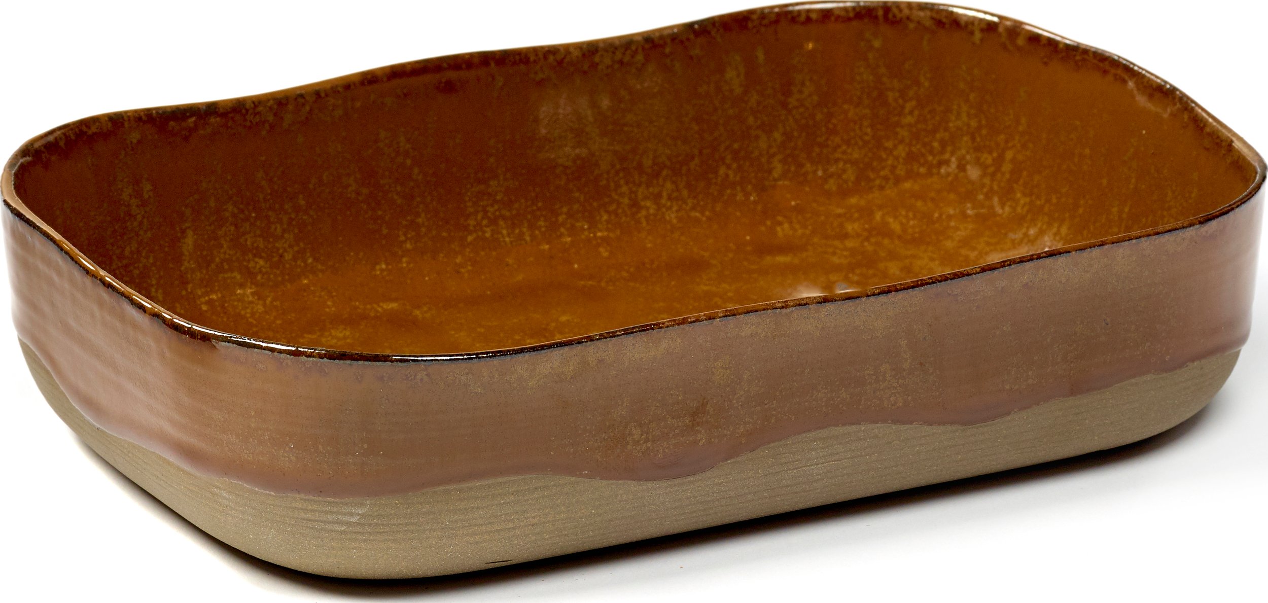 Talerz głęboki La Nouvelle 23 cm brązowy