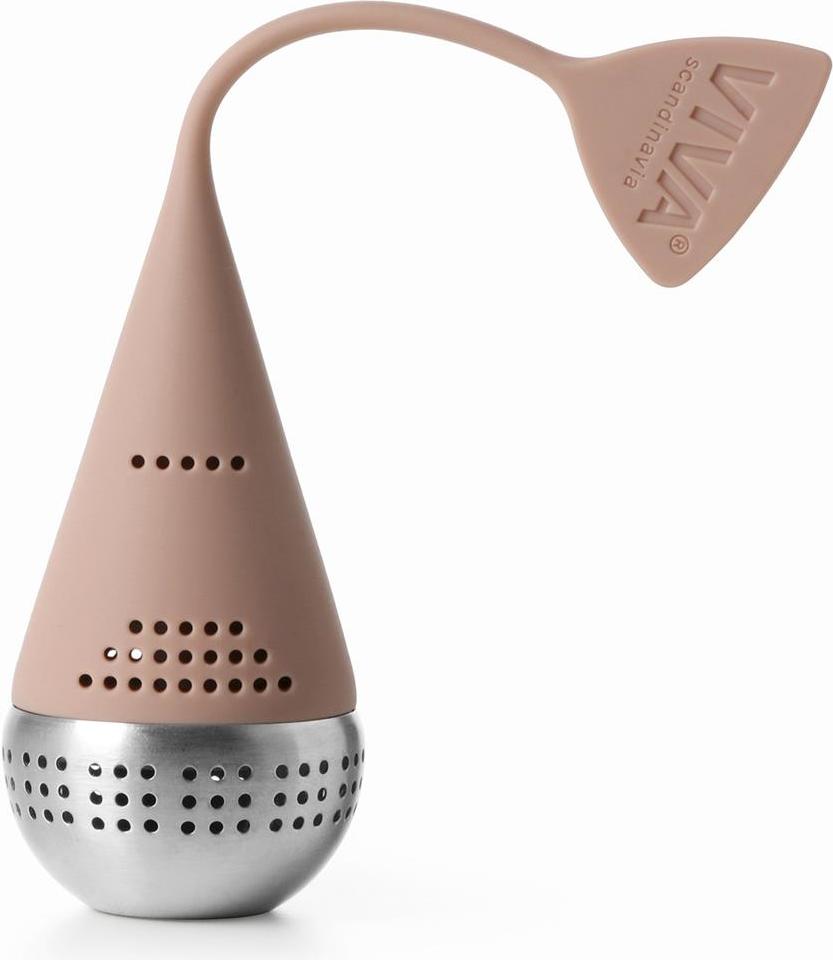 Zaparzaczka do herbaty Infusion Tea Egg brudny róż