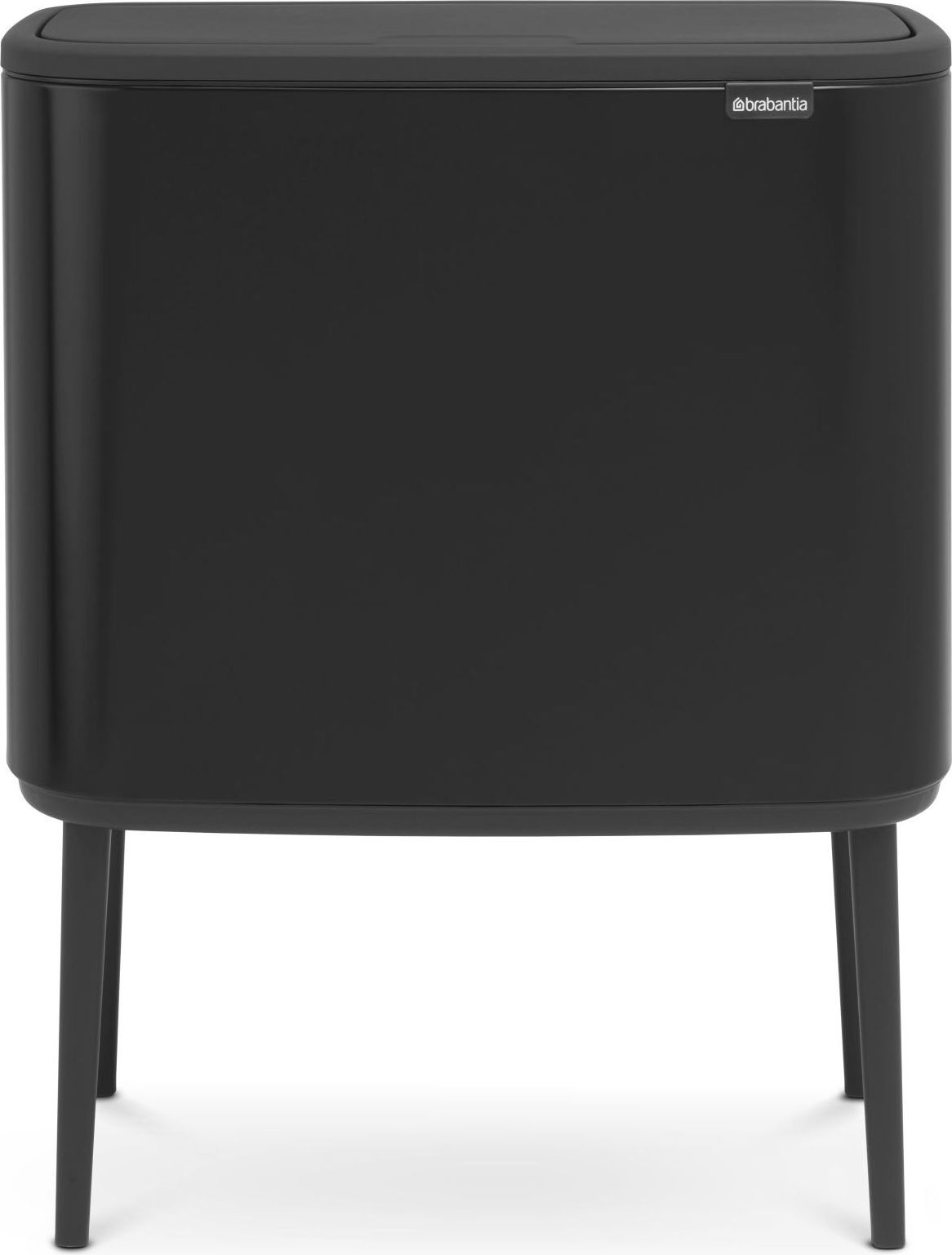 Kosz na śmieci Bo Touch Bin 3 x 11 l czarny matowy