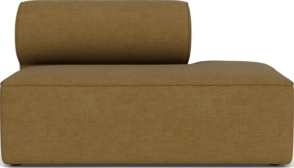 Zakończenie prawostronne sofy modułowej Eave Bouclé 86 x 129 cm brązowe