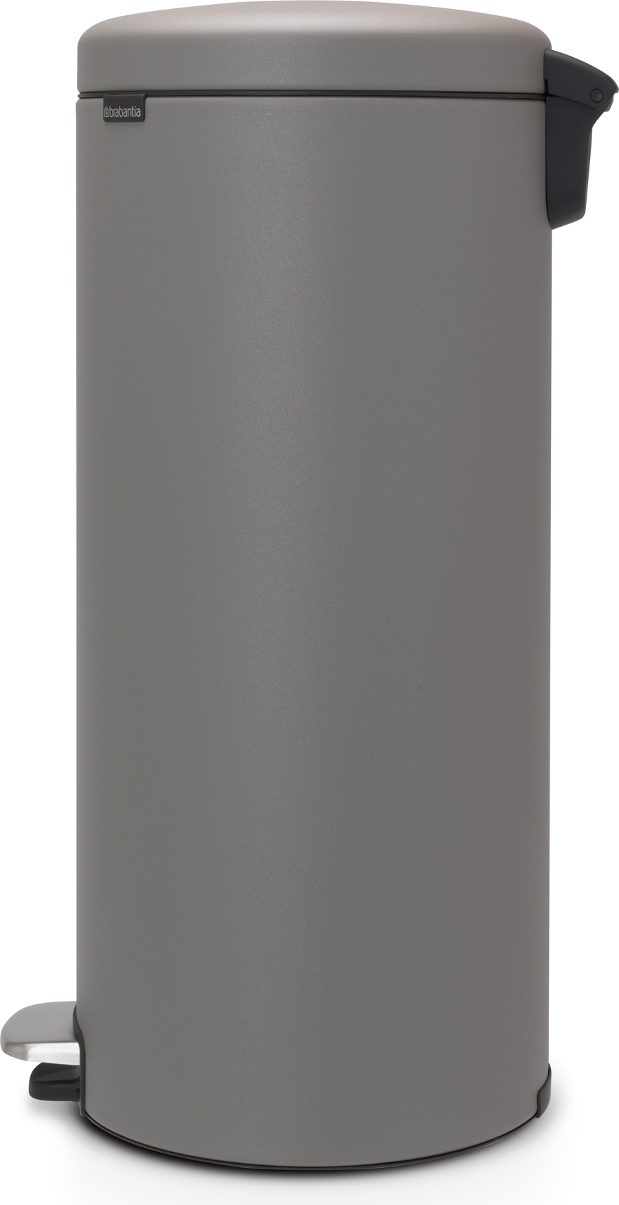 Kosz na śmieci pedałowy NewIcon 30 l mineral concrete grey