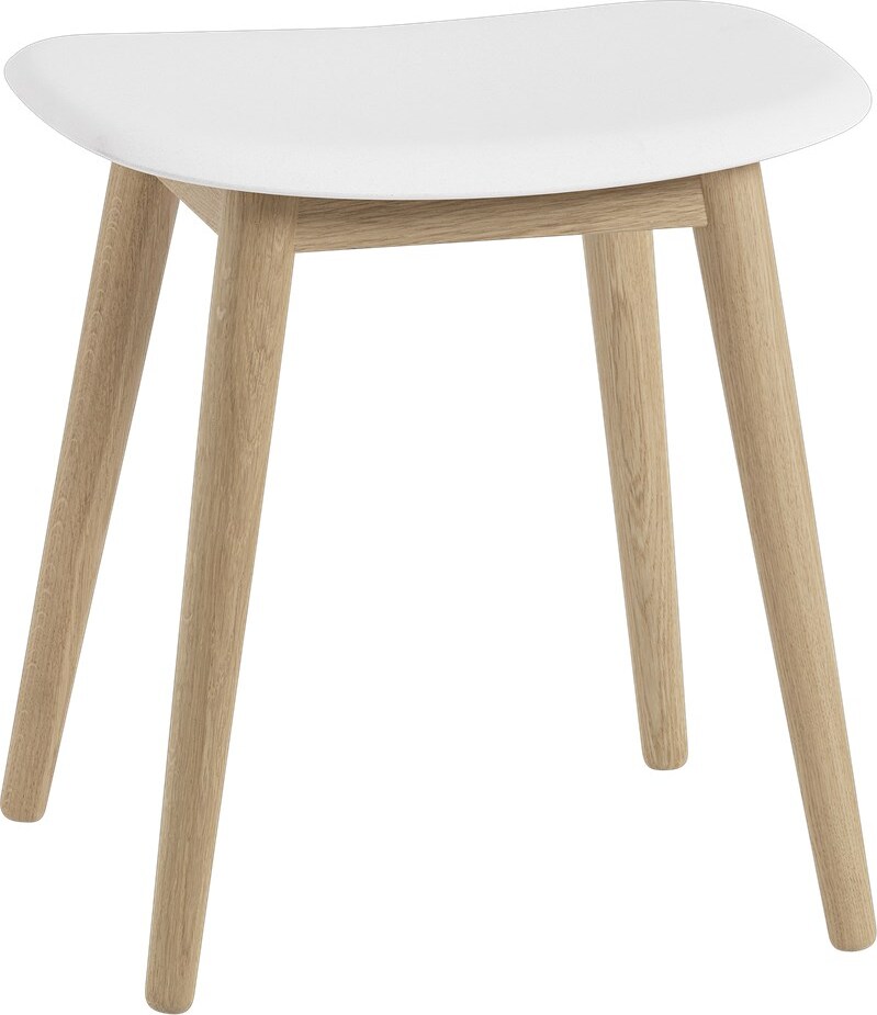 Stołek Fiber biały