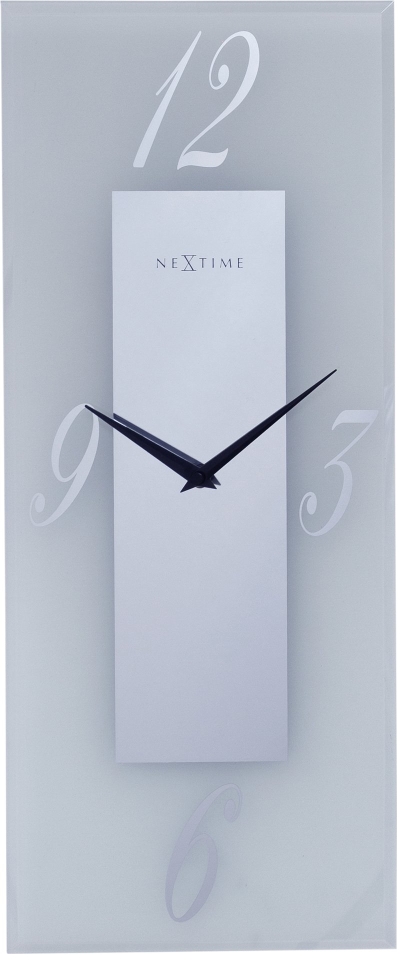 Zegar ścienny Dali transparentny szary