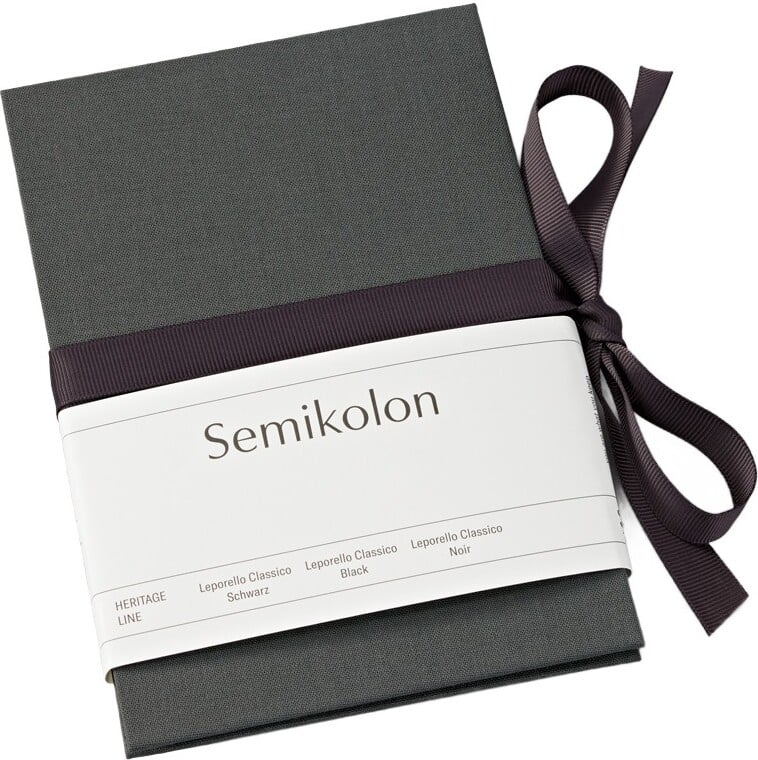 Album na zdjęcia Uni Leporello pionowy ciemnoszary