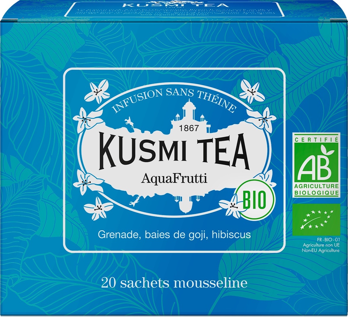 Herbata bio AquaFrutti 20 torebek