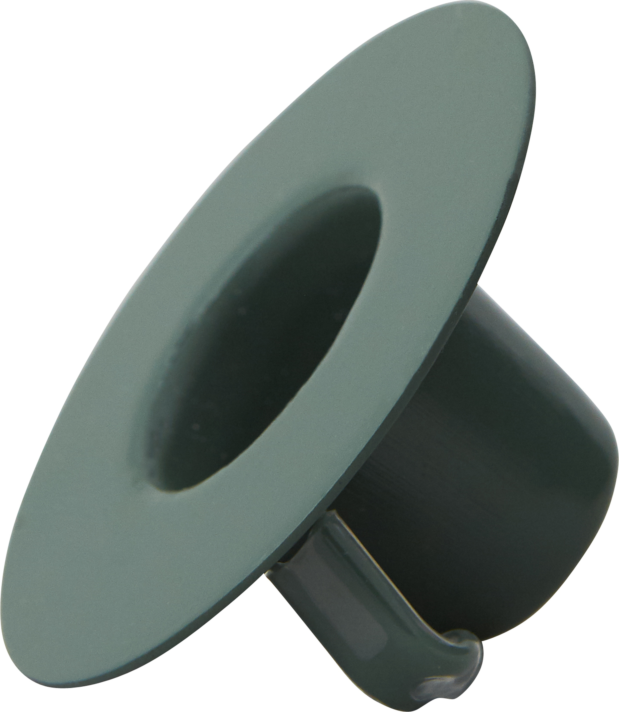 Uchwyt na świecę do kubków do espresso i wazonów Design Letters ciemnozielony