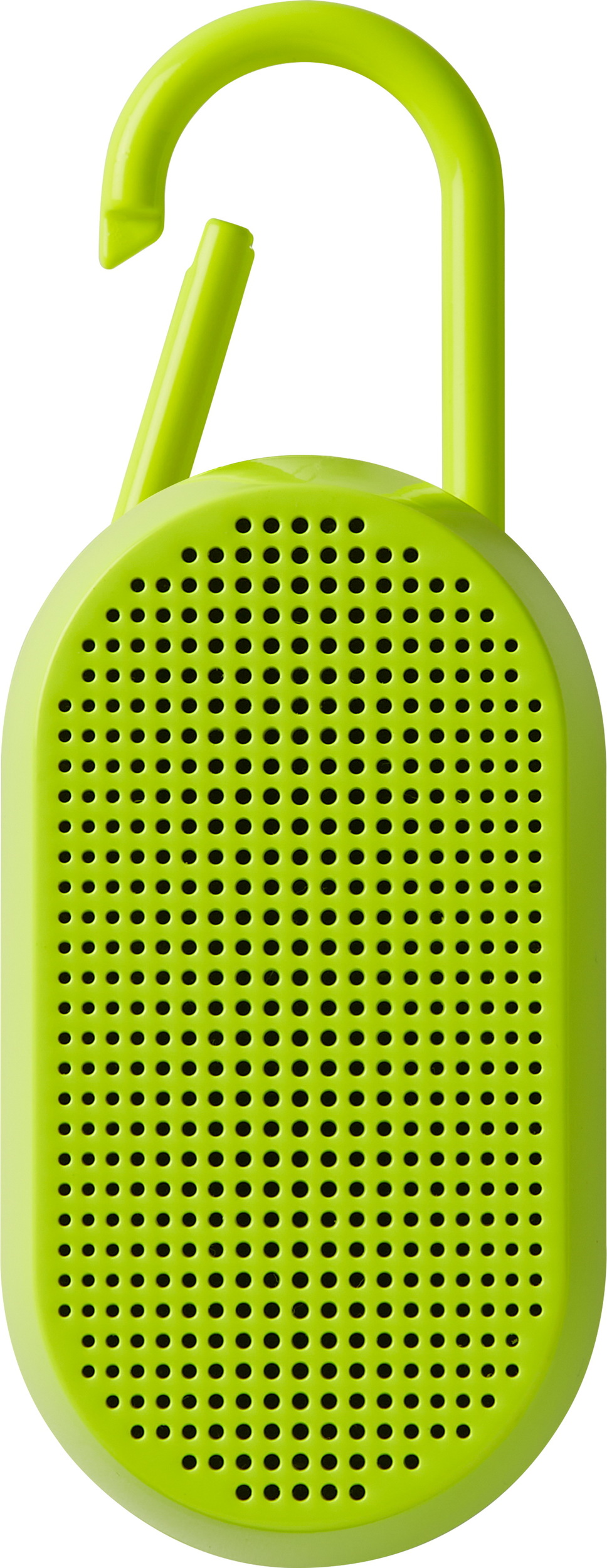 Głośnik Mino T żółty wodoodporny z haczykiem i podstawką