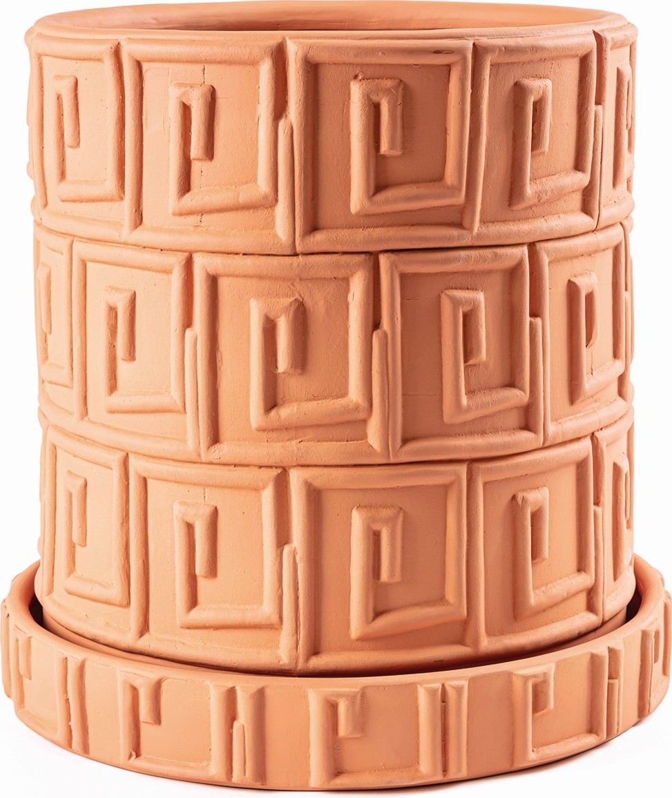 Doniczka Magna Graecia Greca 30 cm z terakoty