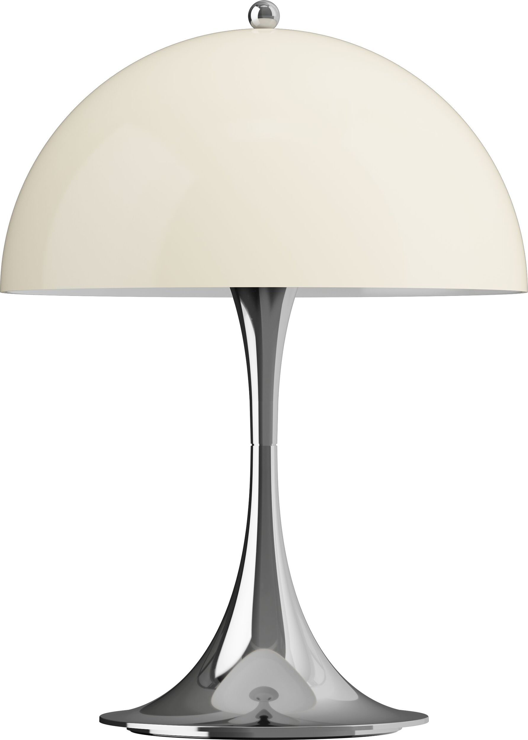 Lampa bezprzewodowa Panthella 250 v3 beżowa chrom