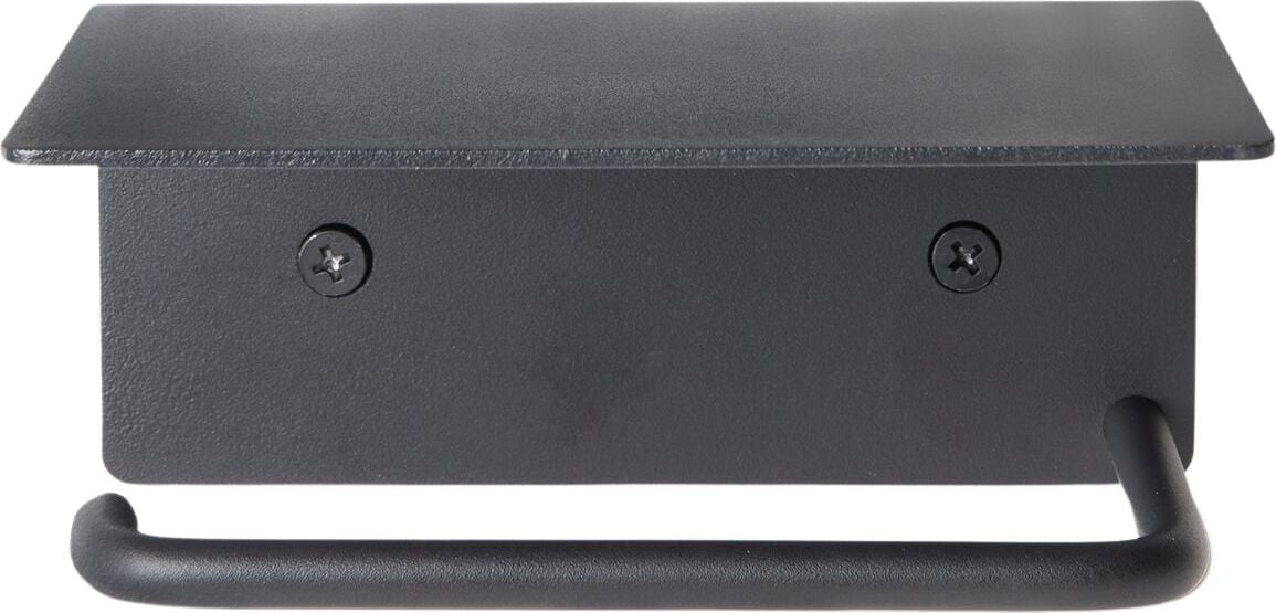 Uchwyt na papier toaletowy Dora czarny