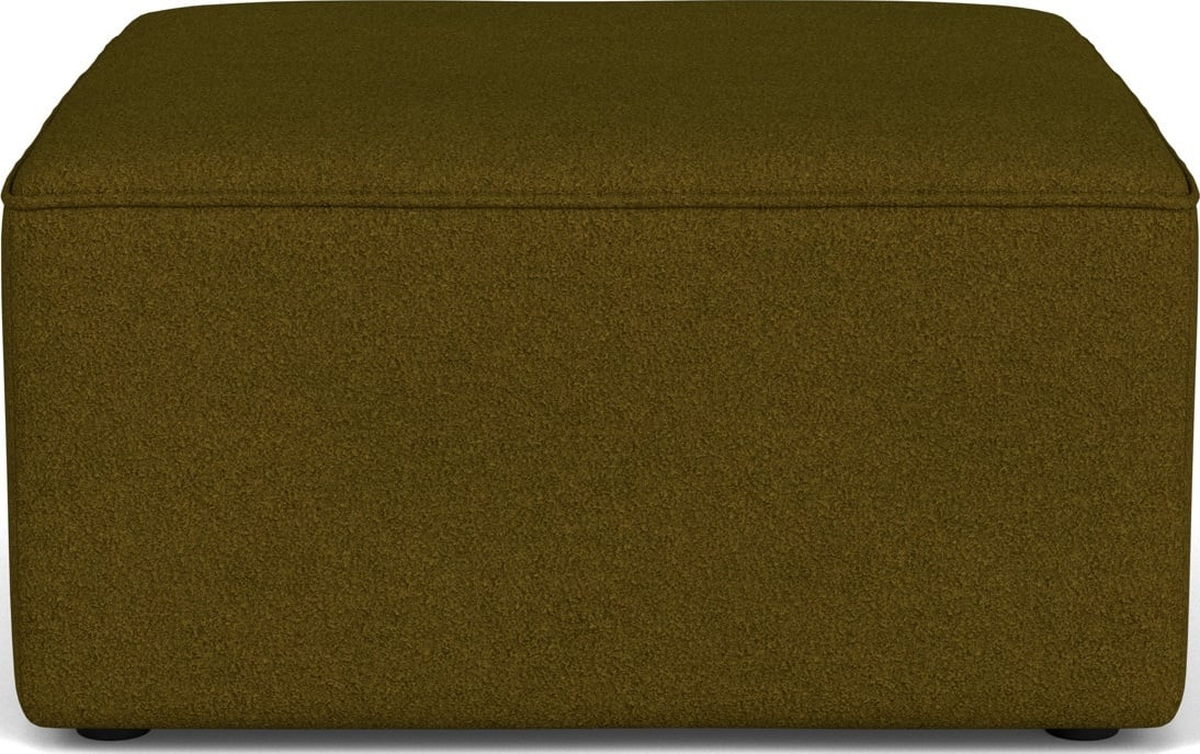 Puf sofy modułowej Eave 75 x 75 cm ciemnozielony