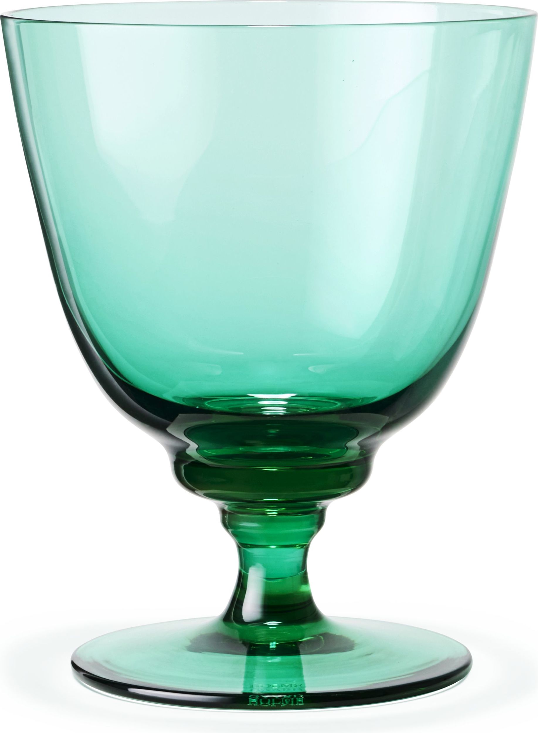 Kieliszek na wodę Flow szmaragdowy