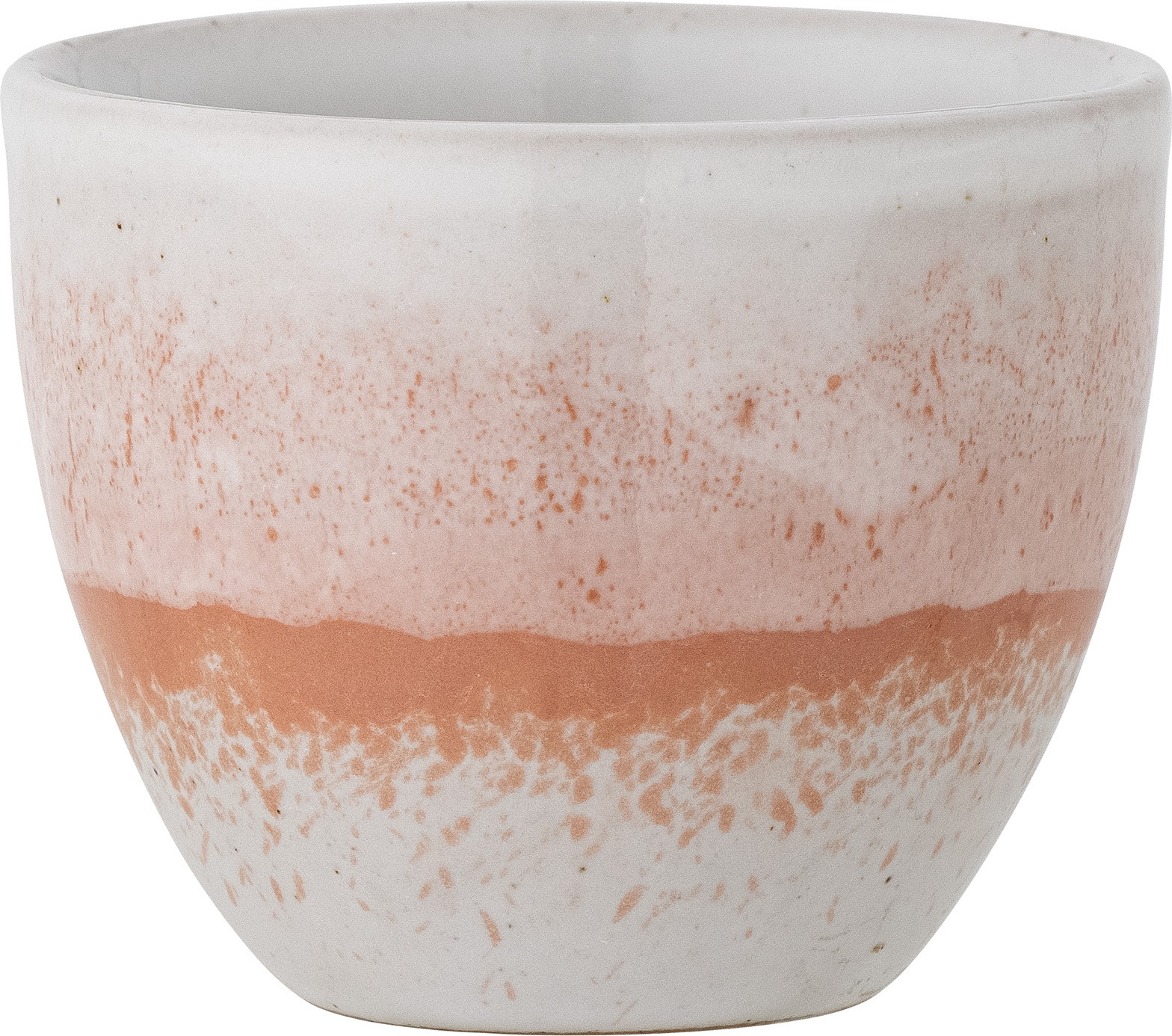 Kubek Paula 195 ml kremowo-pomarańczowy