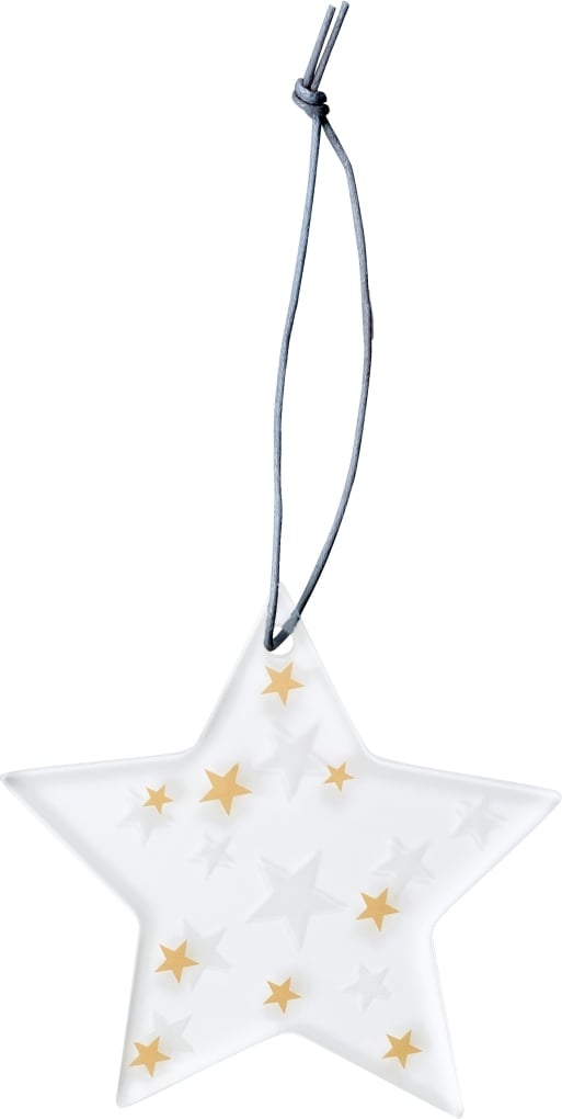 Zawieszka świąteczna Ice Star w gwiazdki 8,5 cm