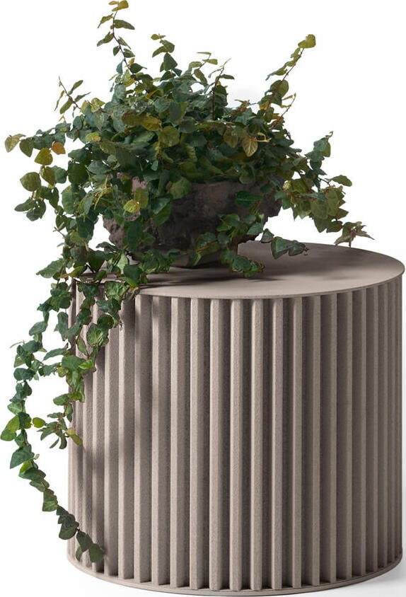 Stolik kawowy Herclino S szary