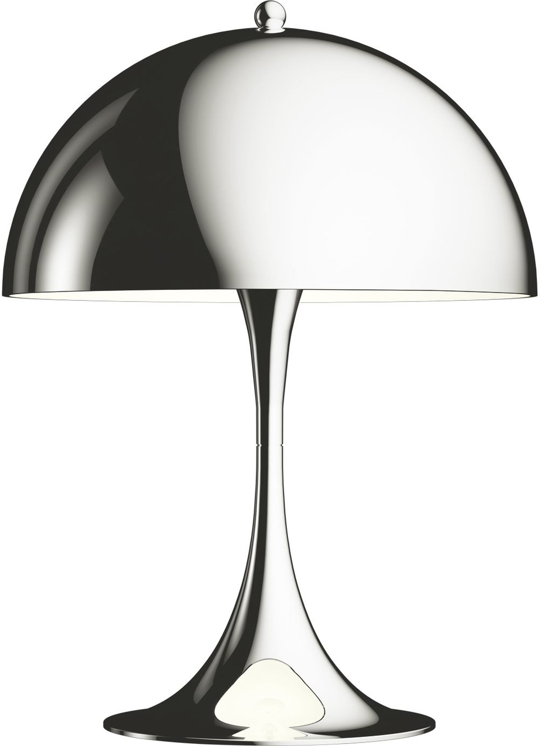 Lampa stołowa Panthella Mini chrom