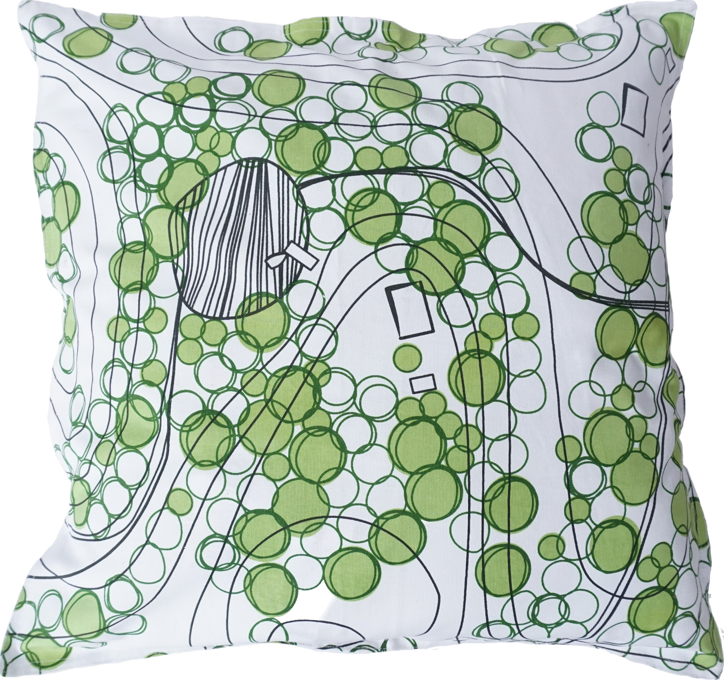 Poszewka na poduszkę Sweden from Above Forest 50 x 50 cm