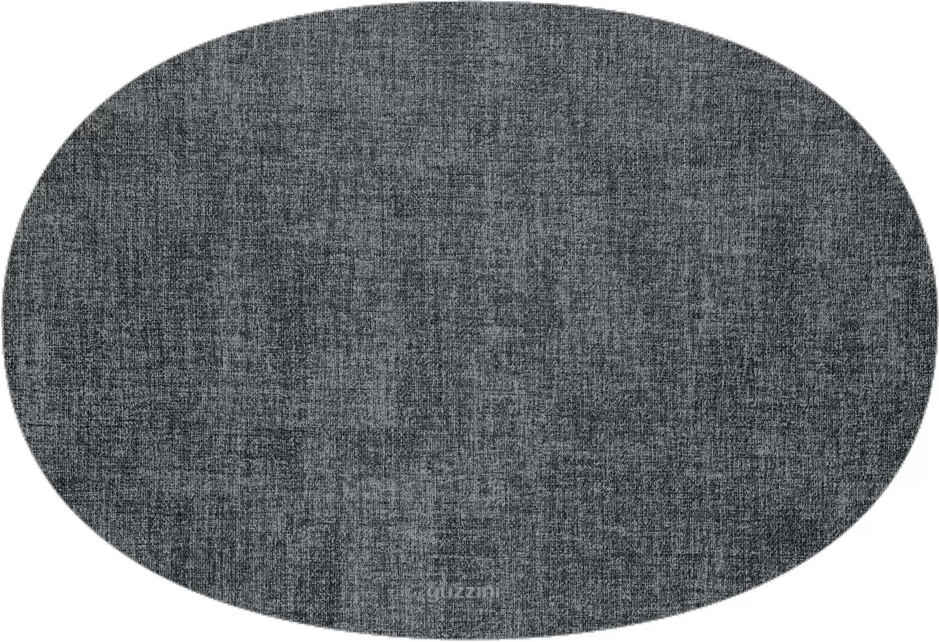 Podkładka pod talerz Tiffany owalna 33 x 48 cm antracytowa