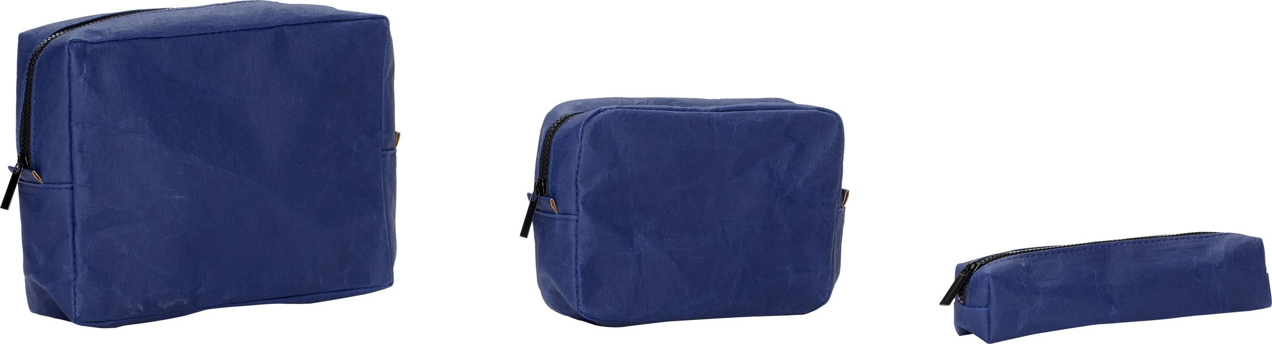 Kosmetyczka Hübsch niebieska 3 szt.