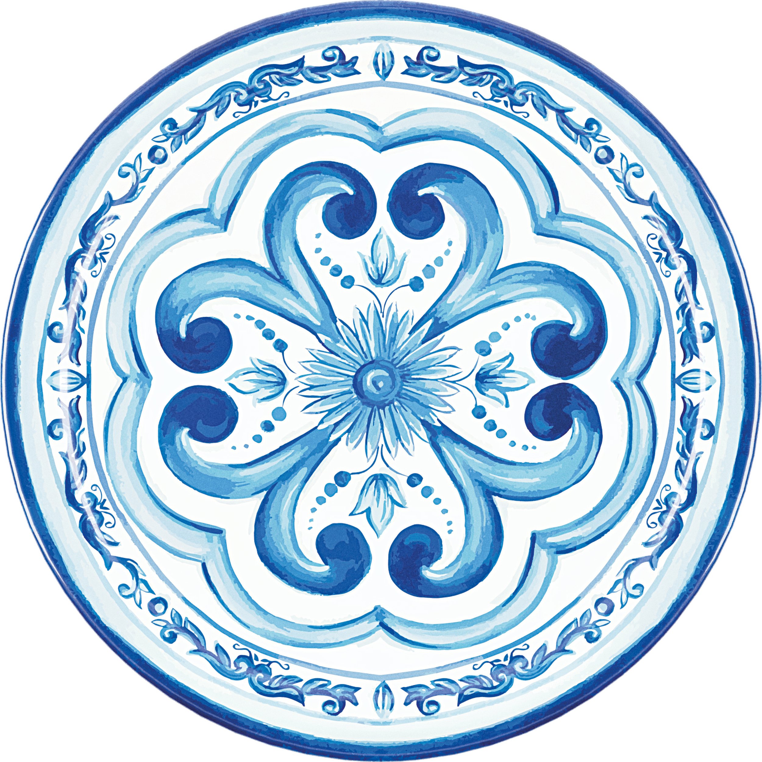 Talerz obiadowy Blues 27,5 cm