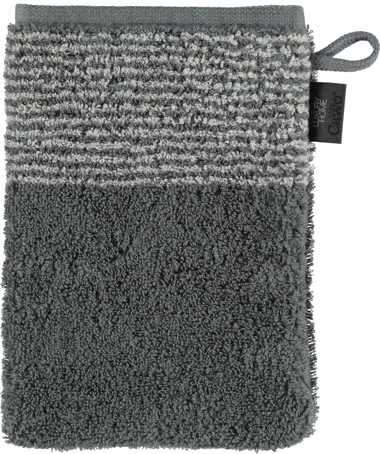 Rękawica kąpielowa Two-Tone 16 x 22 cm ciemnoszara