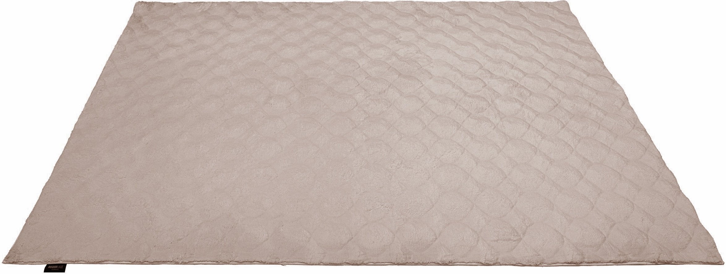 Dywan Diamond Cut 120 x 120 cm taupe