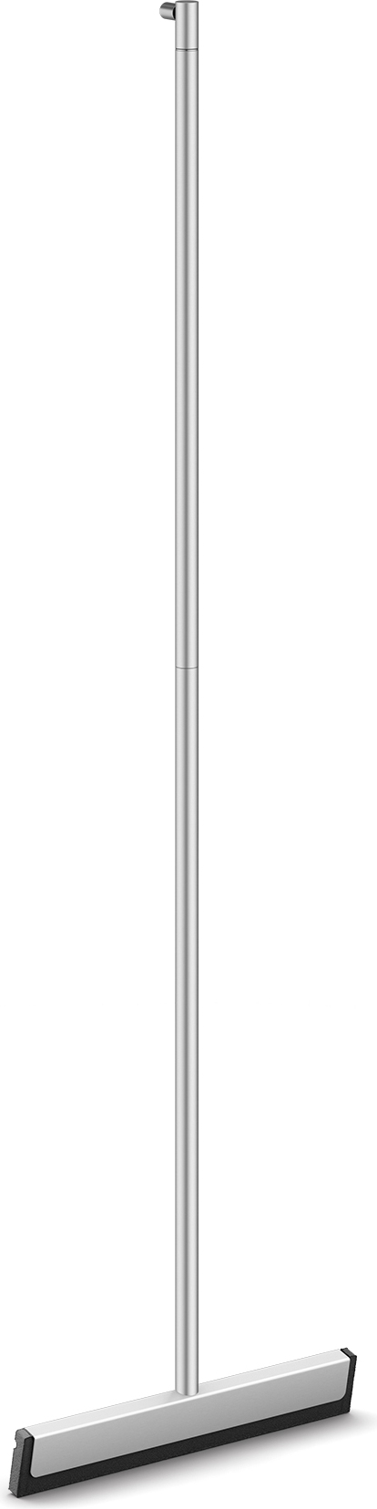 Ściągaczka podłogowa Yemo stal nierdzewna matowa