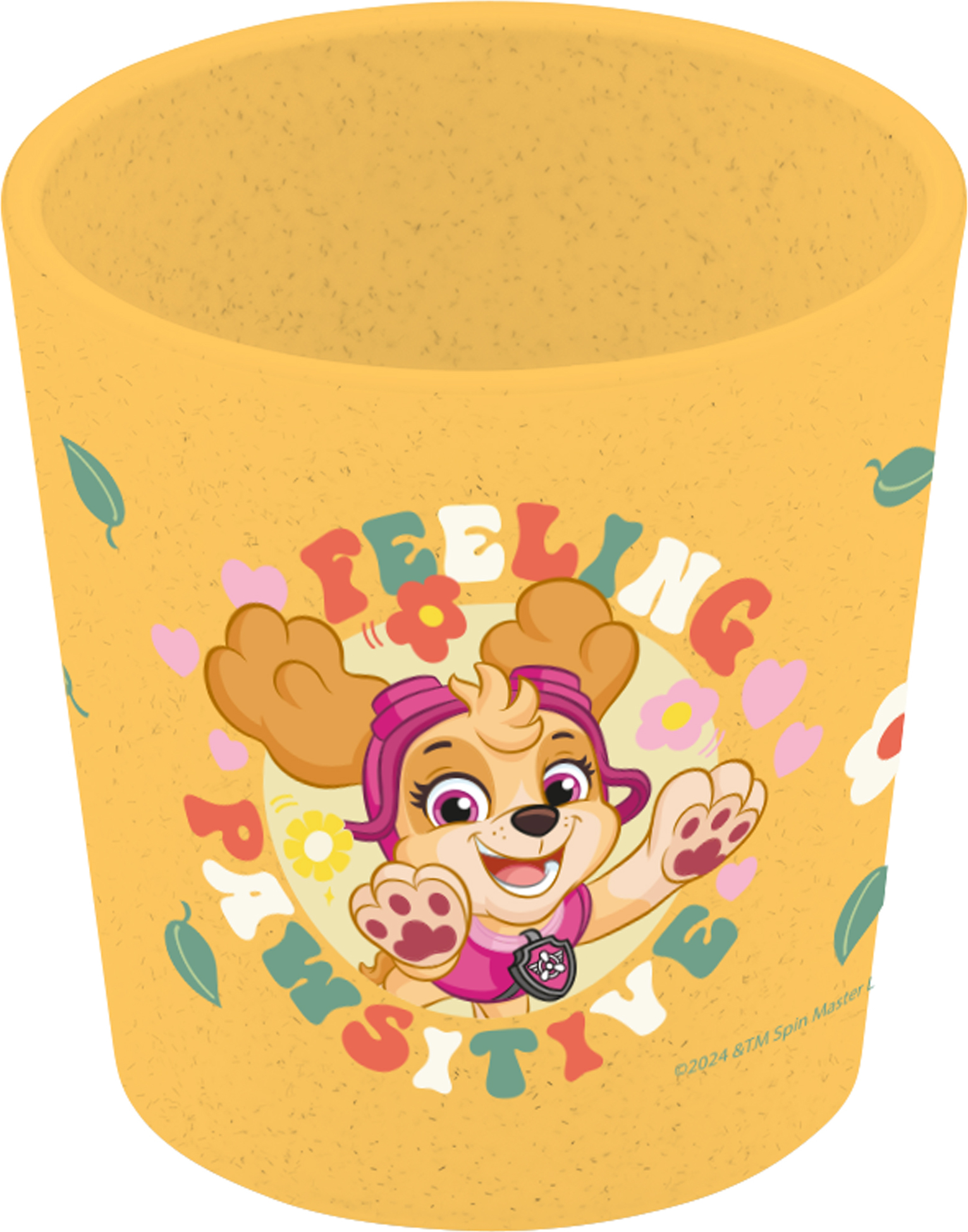 Kubek dziecięcy Connect Organic Psi Patrol 190 ml żółty