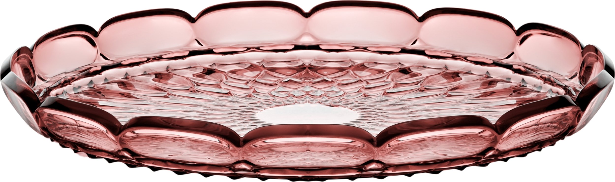 Taca do serwowania Vanity 36 cm fiołkoworóżowa