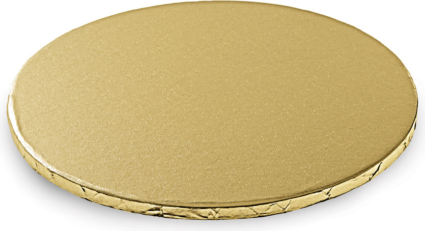 Podkład pod tort Silikomart 35 cm złoty