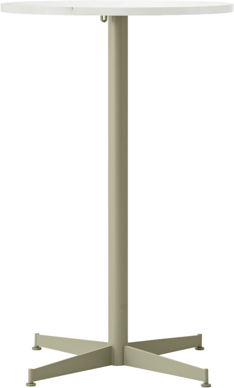 Stół barowy z oliwkową podstawą Nook Star Base Estremoz niski 60 cm