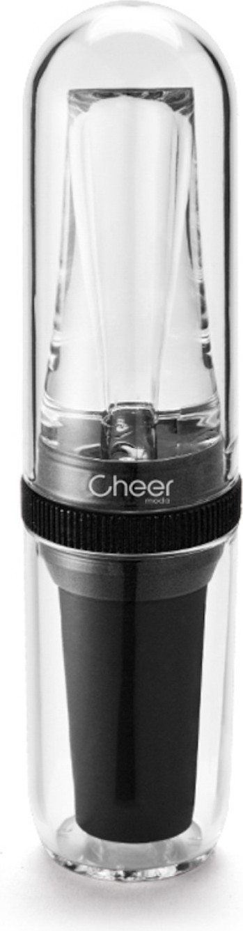 Nalewak do wina z napowietrzaczem Submarine czarny