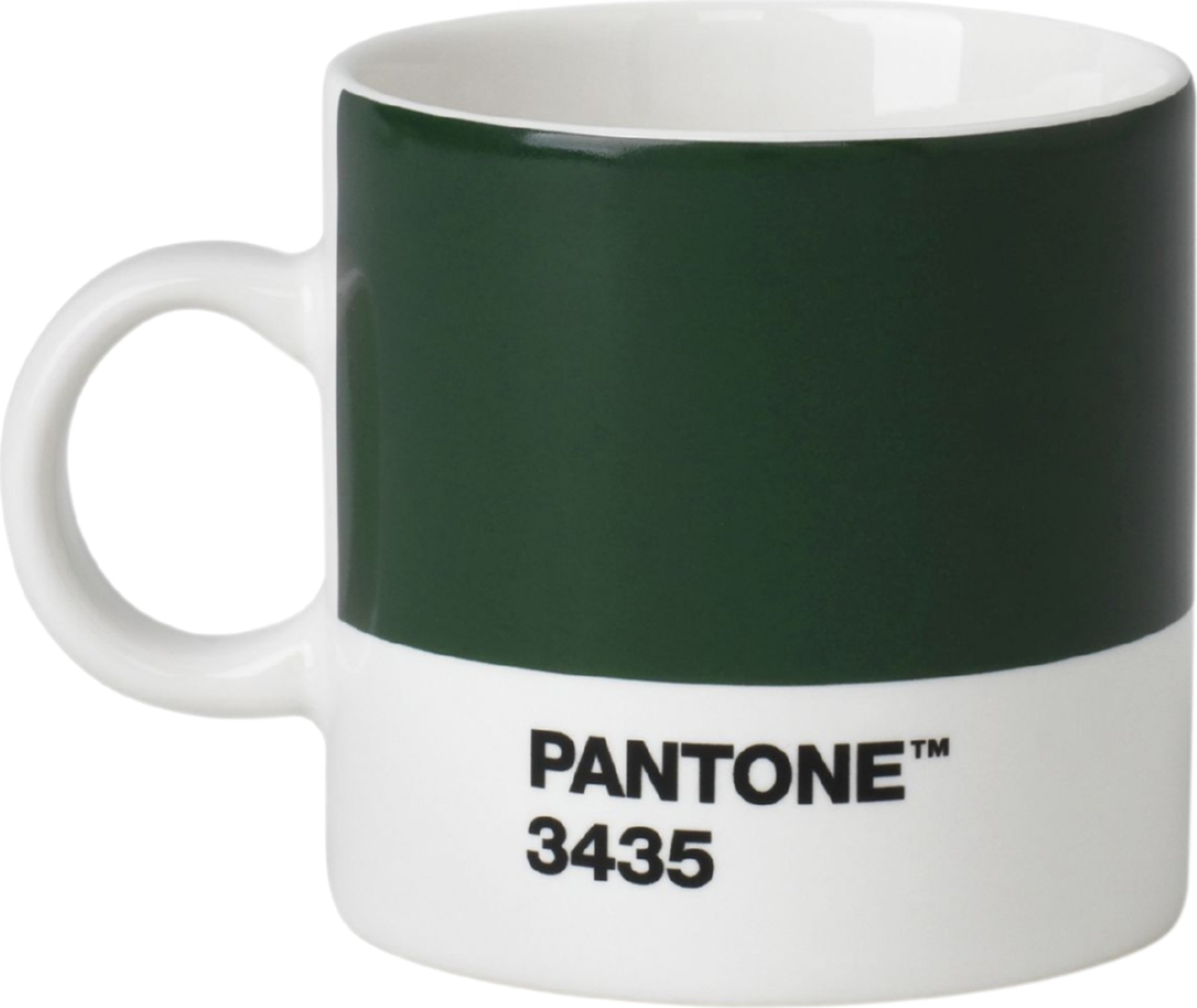 Kubek do espresso Pantone 120 ml ciemnozielony