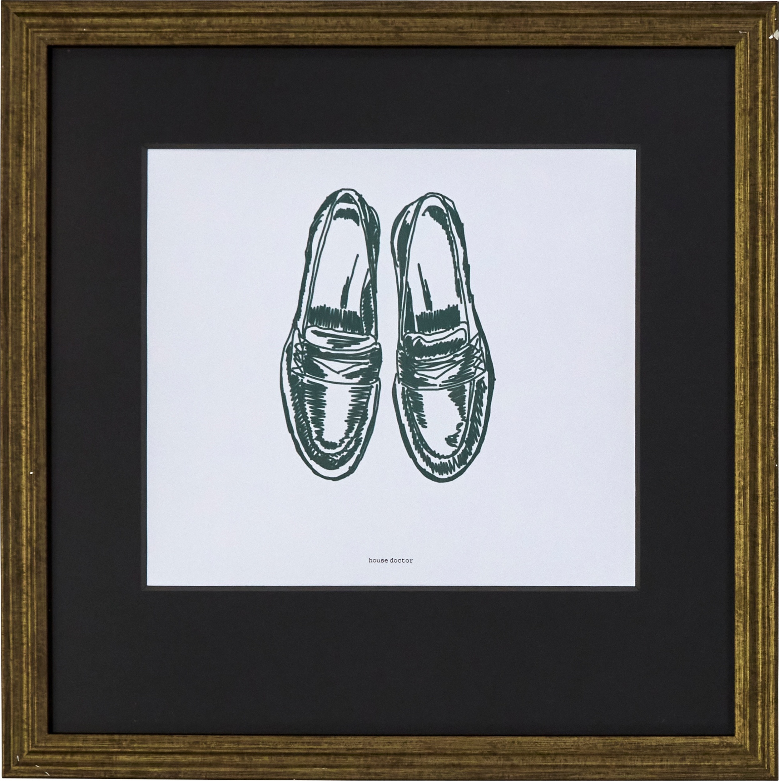 Obraz w ramie Shoe 40 x 40 cm